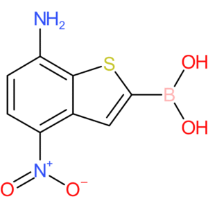 7-amino-4-nitrobenzothiophene-2-boronic acid