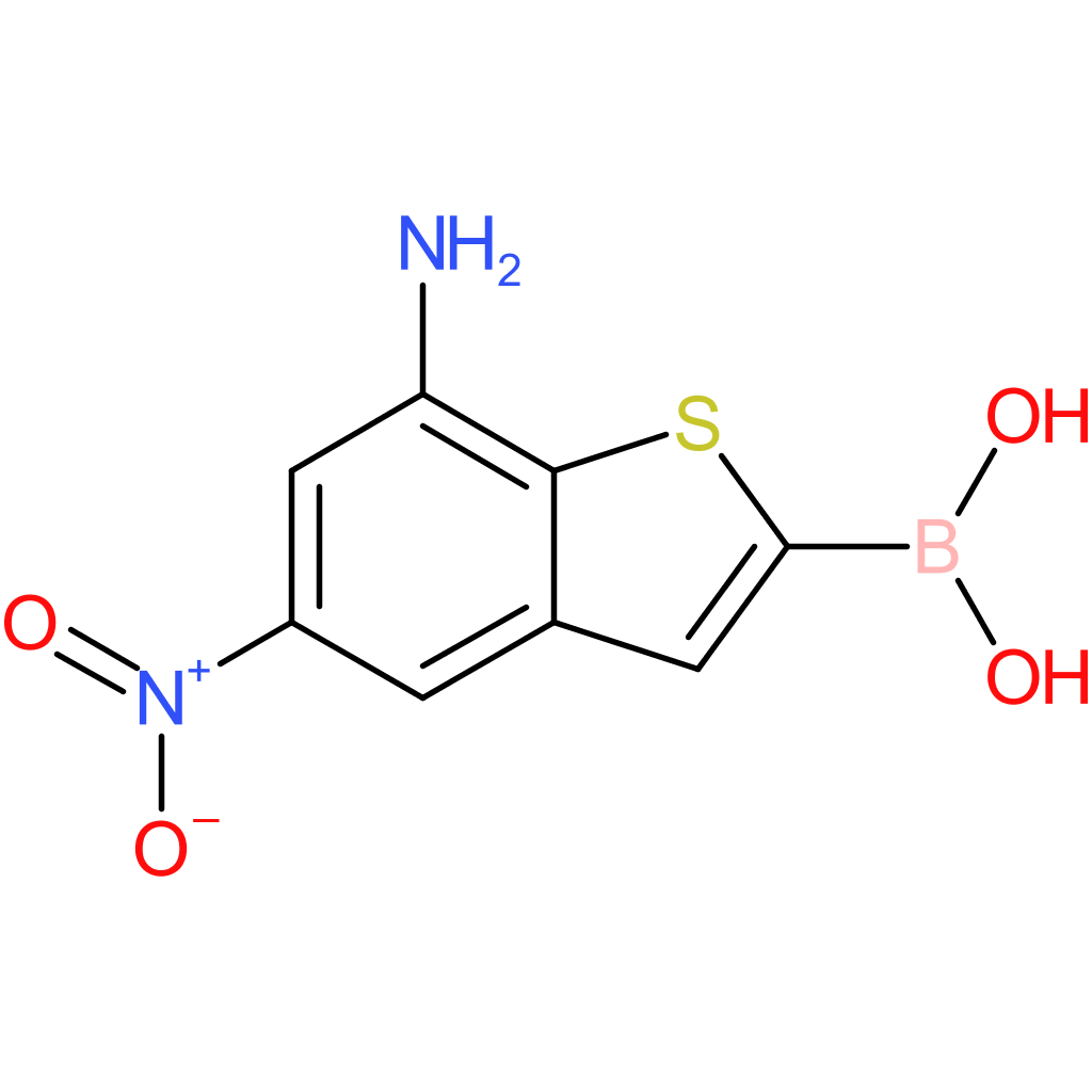 7-amino-5-nitrobenzothiophene-2-boronic acid