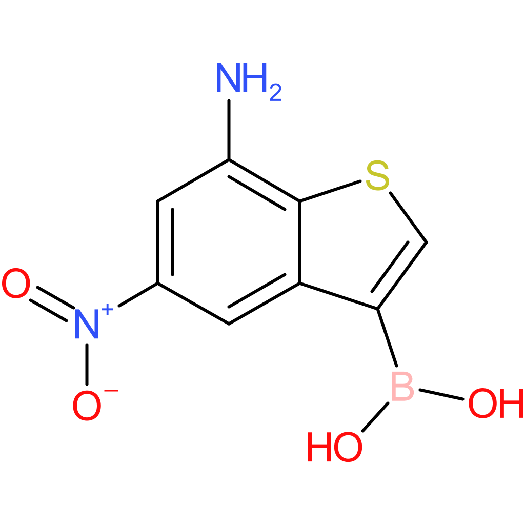7-amino-5-nitrobenzothiophene-3-boronic acid