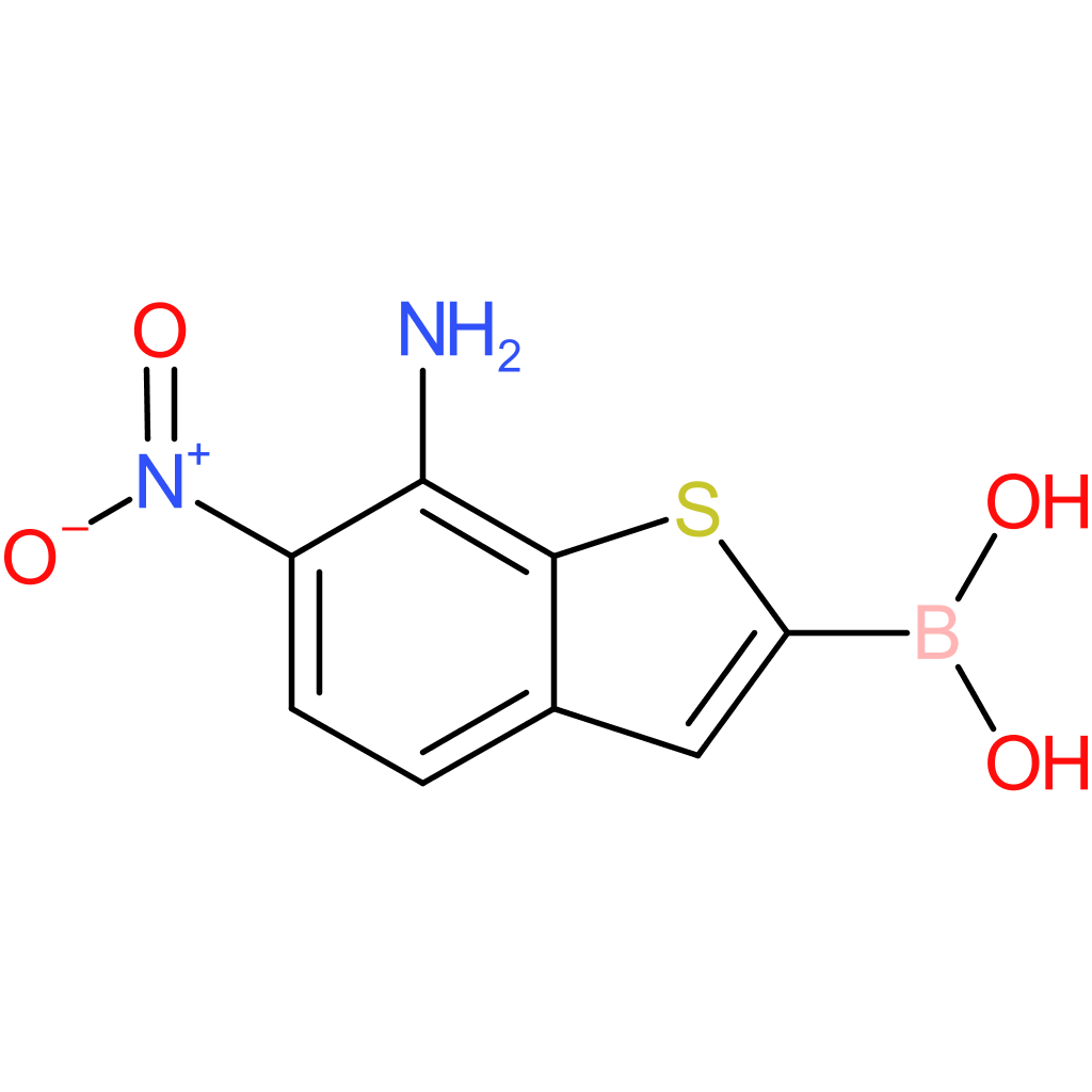 7-amino-6-nitrobenzothiophene-2-boronic acid