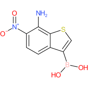 7-amino-6-nitrobenzothiophene-3-boronic acid