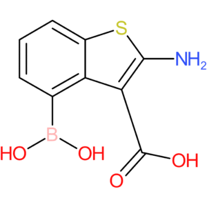 2-amino-3-carboxybenzothiophene-4-boronic acid