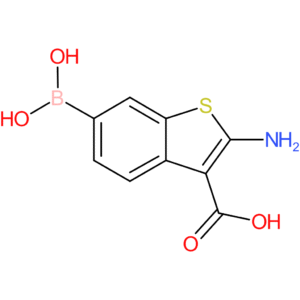 2-amino-3-carboxybenzothiophene-6-boronic acid