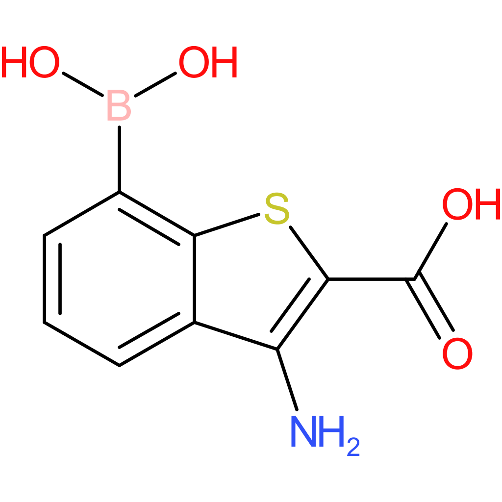 3-amino-2-carboxybenzothiophene-7-boronic acid