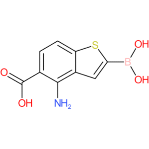 4-amino-5-carboxybenzothiophene-2-boronic acid