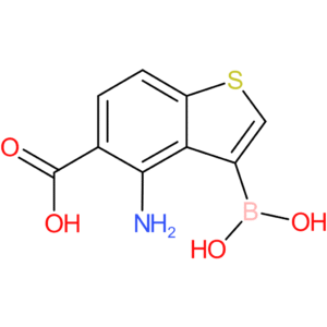 4-amino-5-carboxybenzothiophene-3-boronic acid