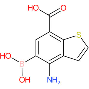 4-amino-7-carboxybenzothiophene-5-boronic acid