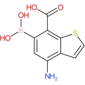 4-amino-7-carboxybenzothiophene-6-boronic acid