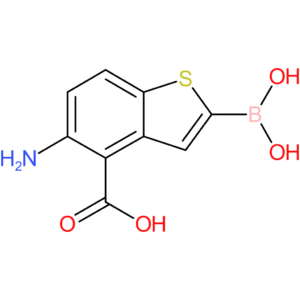 5-amino-4-carboxybenzothiophene-2-boronic acid
