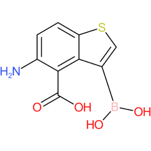 5-amino-4-carboxybenzothiophene-3-boronic acid