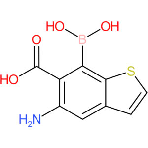 5-amino-6-carboxybenzothiophene-7-boronic acid