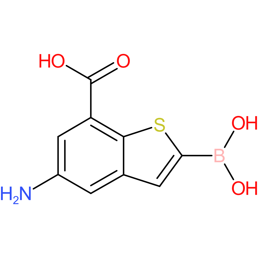 5-amino-7-carboxybenzothiophene-2-boronic acid