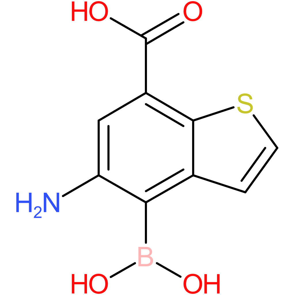5-amino-7-carboxybenzothiophene-4-boronic acid