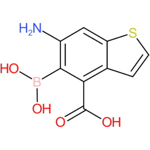 6-amino-4-carboxybenzothiophene-5-boronic acid