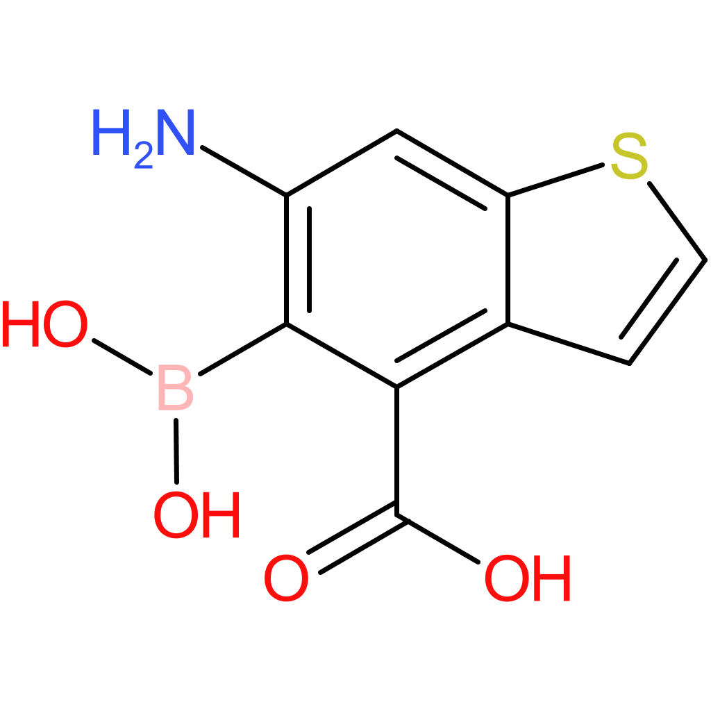 6-amino-4-carboxybenzothiophene-5-boronic acid