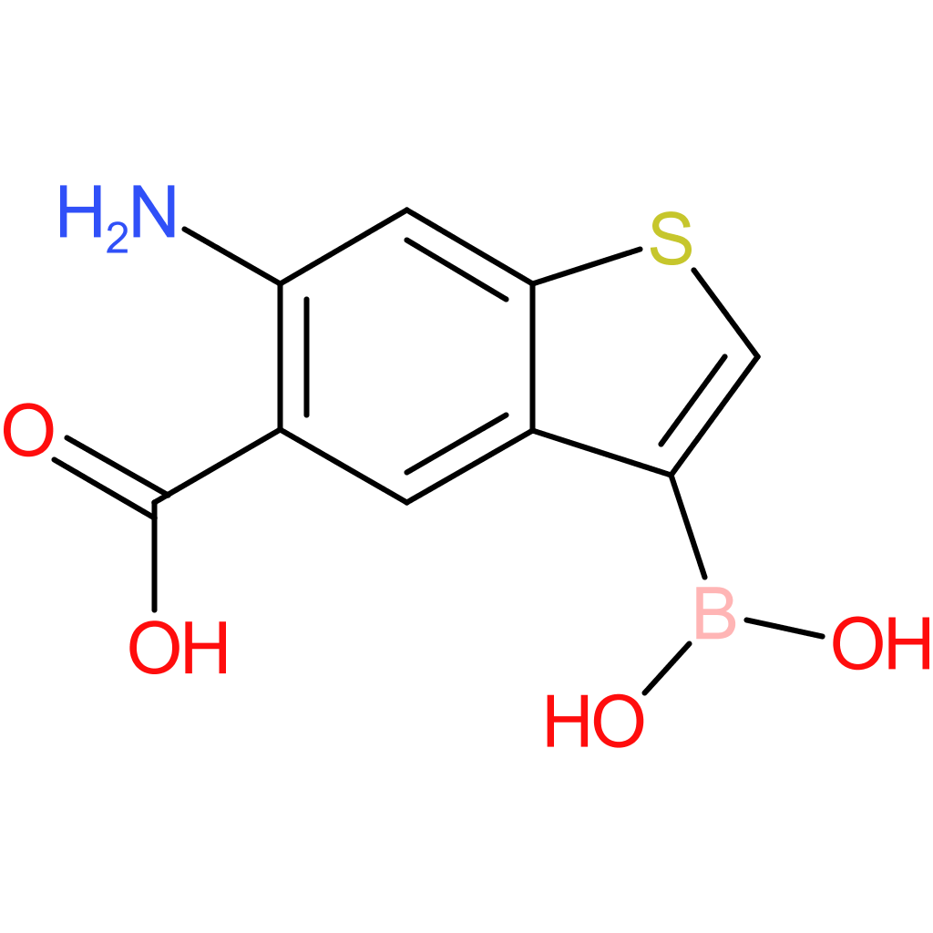 6-amino-5-carboxybenzothiophene-3-boronic acid