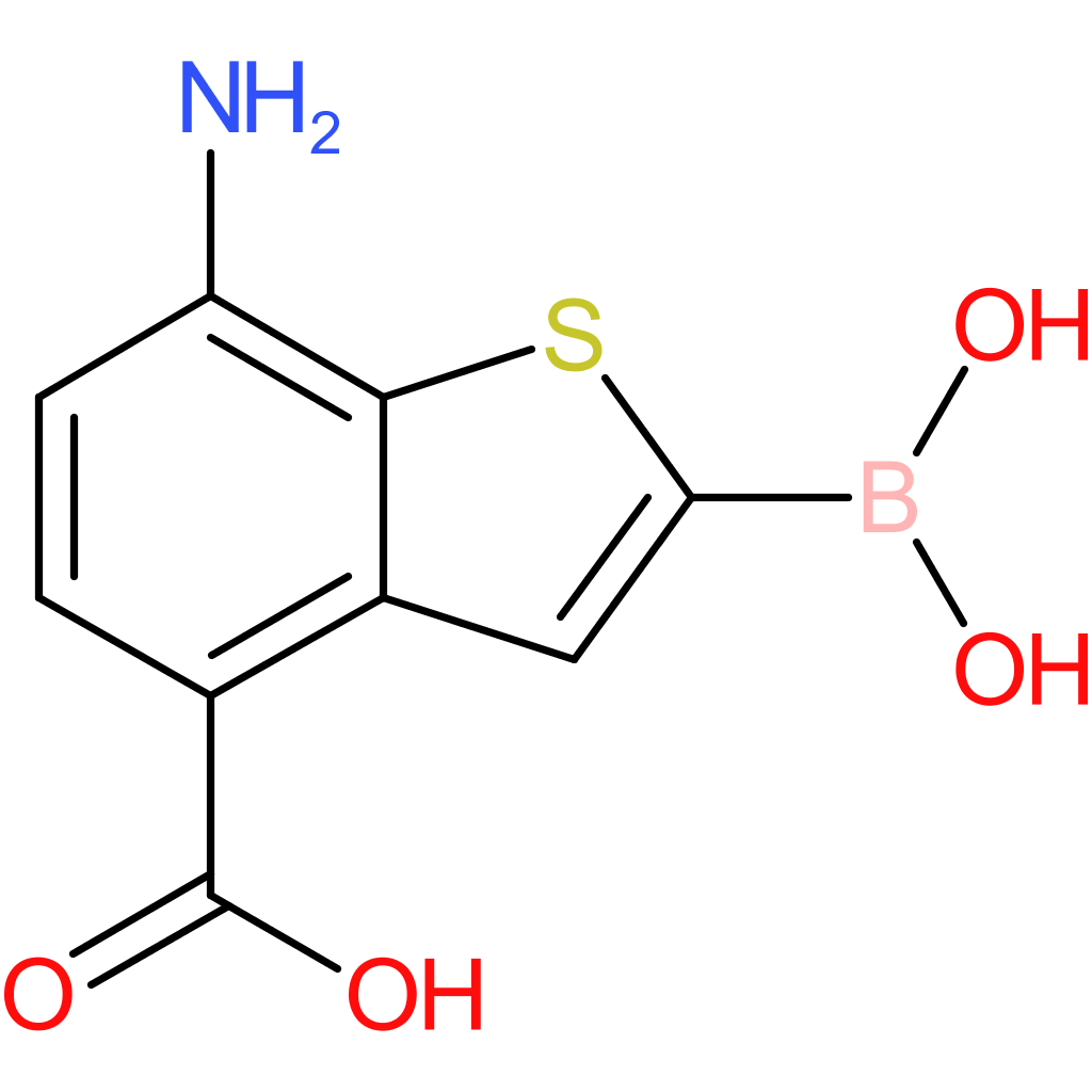 7-amino-4-carboxybenzothiophene-2-boronic acid