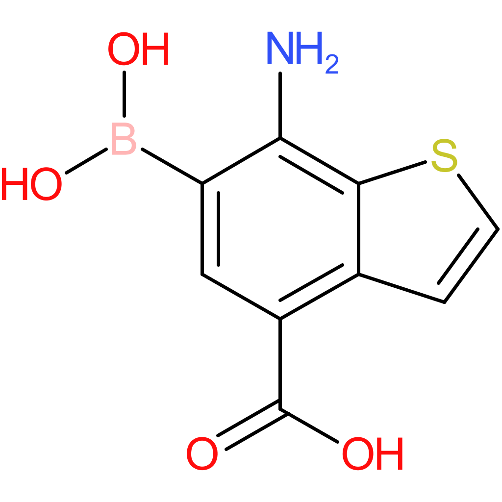 7-amino-4-carboxybenzothiophene-6-boronic acid