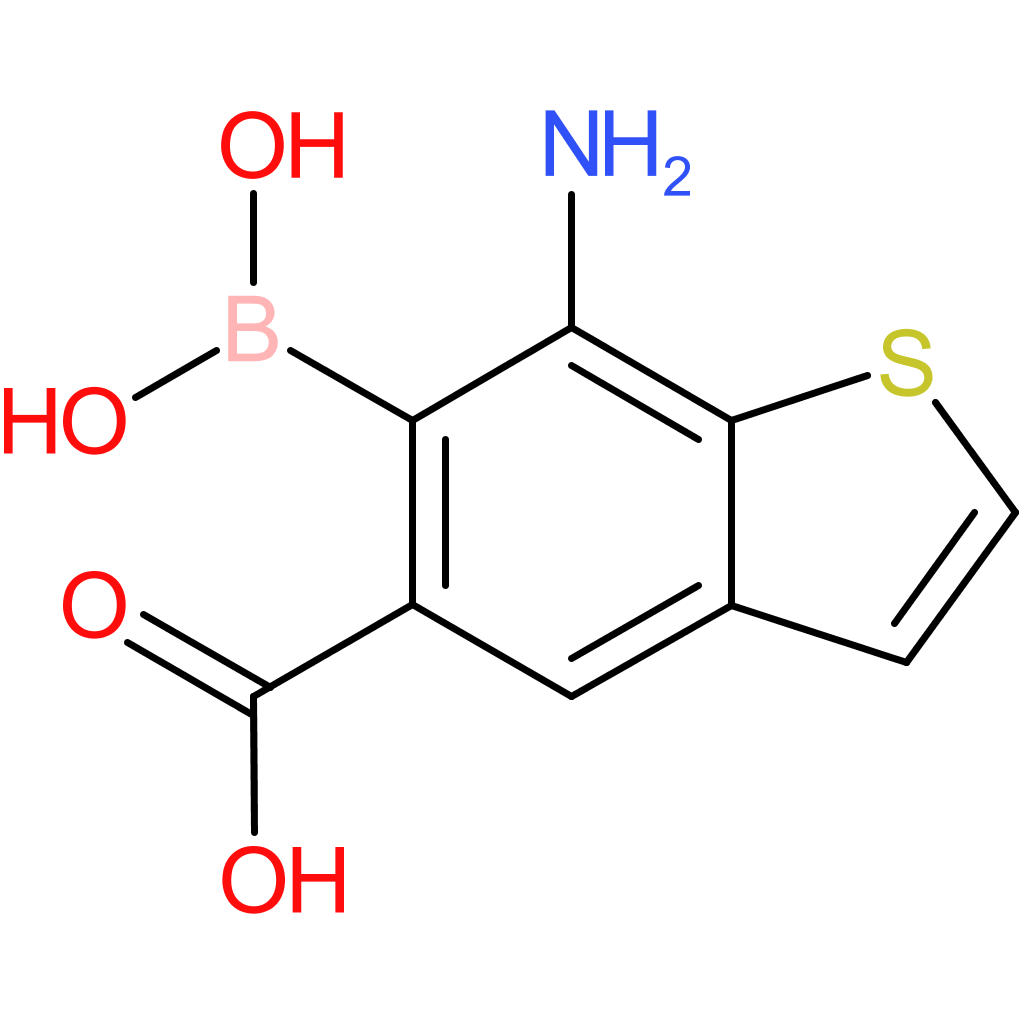 7-amino-5-carboxybenzothiophene-6-boronic acid