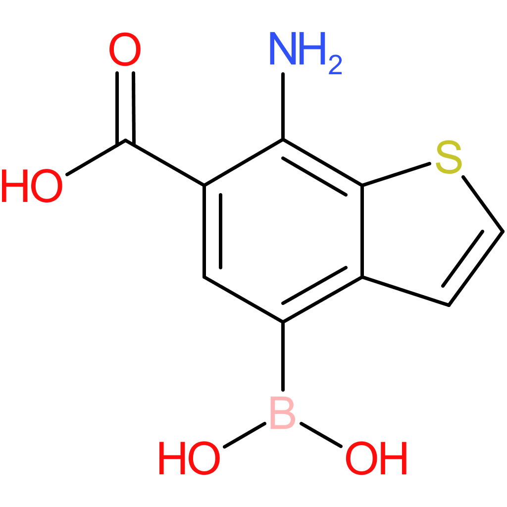7-amino-6-carboxybenzothiophene-4-boronic acid