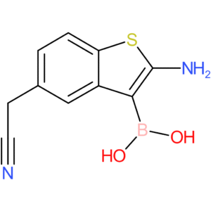 2-amino-3-boronobenzothiophene-5-acetonitrile