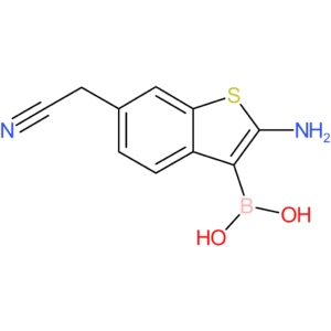 2-amino-3-boronobenzothiophene-6-acetonitrile