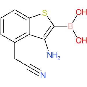 3-amino-2-boronobenzothiophene-4-acetonitrile