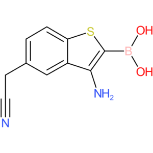 3-amino-2-boronobenzothiophene-5-acetonitrile
