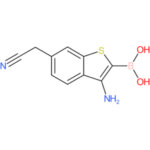 3-amino-2-boronobenzothiophene-6-acetonitrile