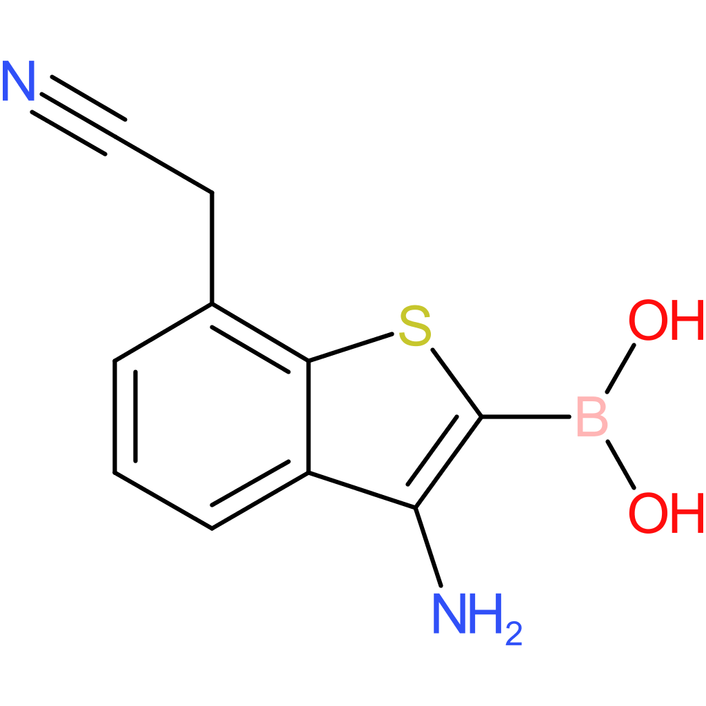 3-amino-2-boronobenzothiophene-7-acetonitrile