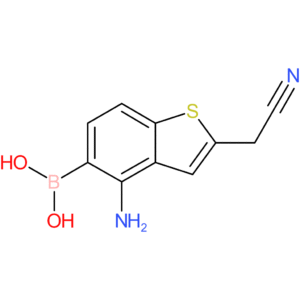 4-amino-5-boronobenzothiophene-2-acetonitrile