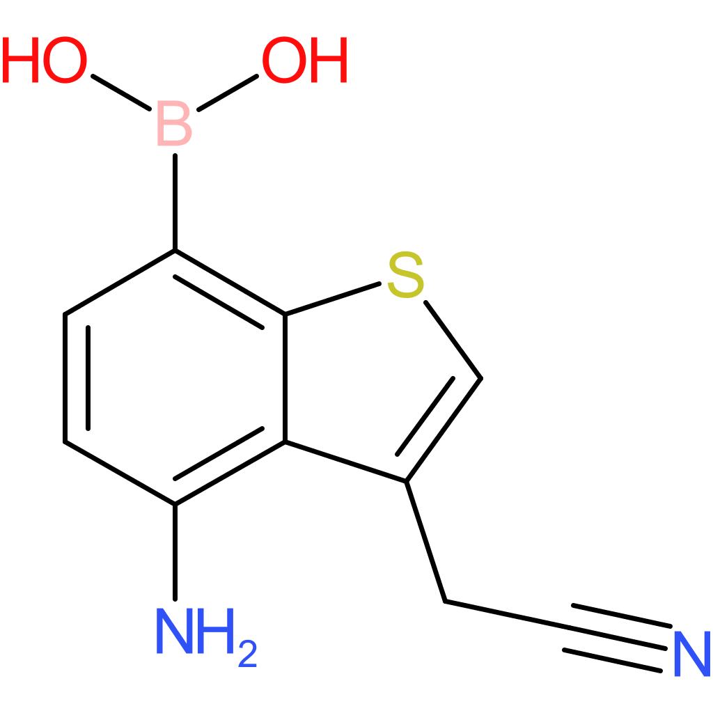 4-amino-7-boronobenzothiophene-3-acetonitrile