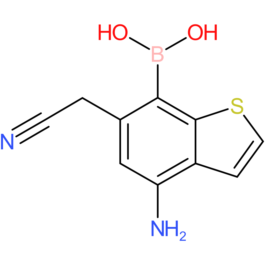 4-amino-7-boronobenzothiophene-6-acetonitrile