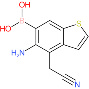 5-amino-6-boronobenzothiophene-4-acetonitrile