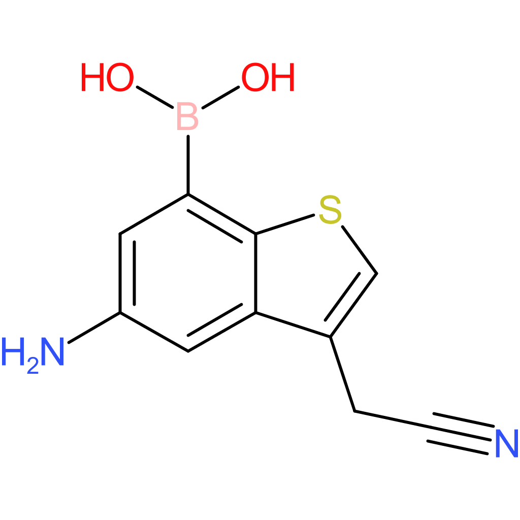 5-amino-7-boronobenzothiophene-3-acetonitrile