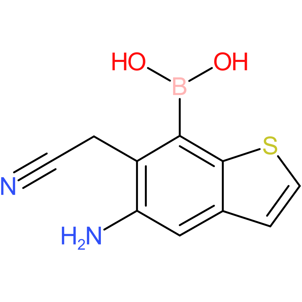 5-amino-7-boronobenzothiophene-6-acetonitrile