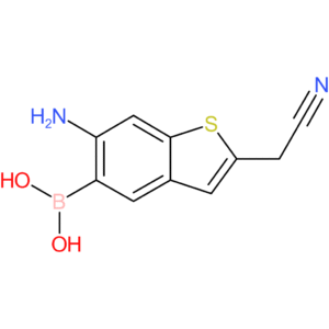 6-amino-5-boronobenzothiophene-2-acetonitrile