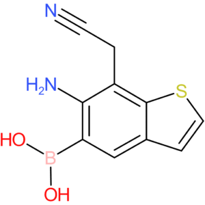 6-amino-5-boronobenzothiophene-7-acetonitrile