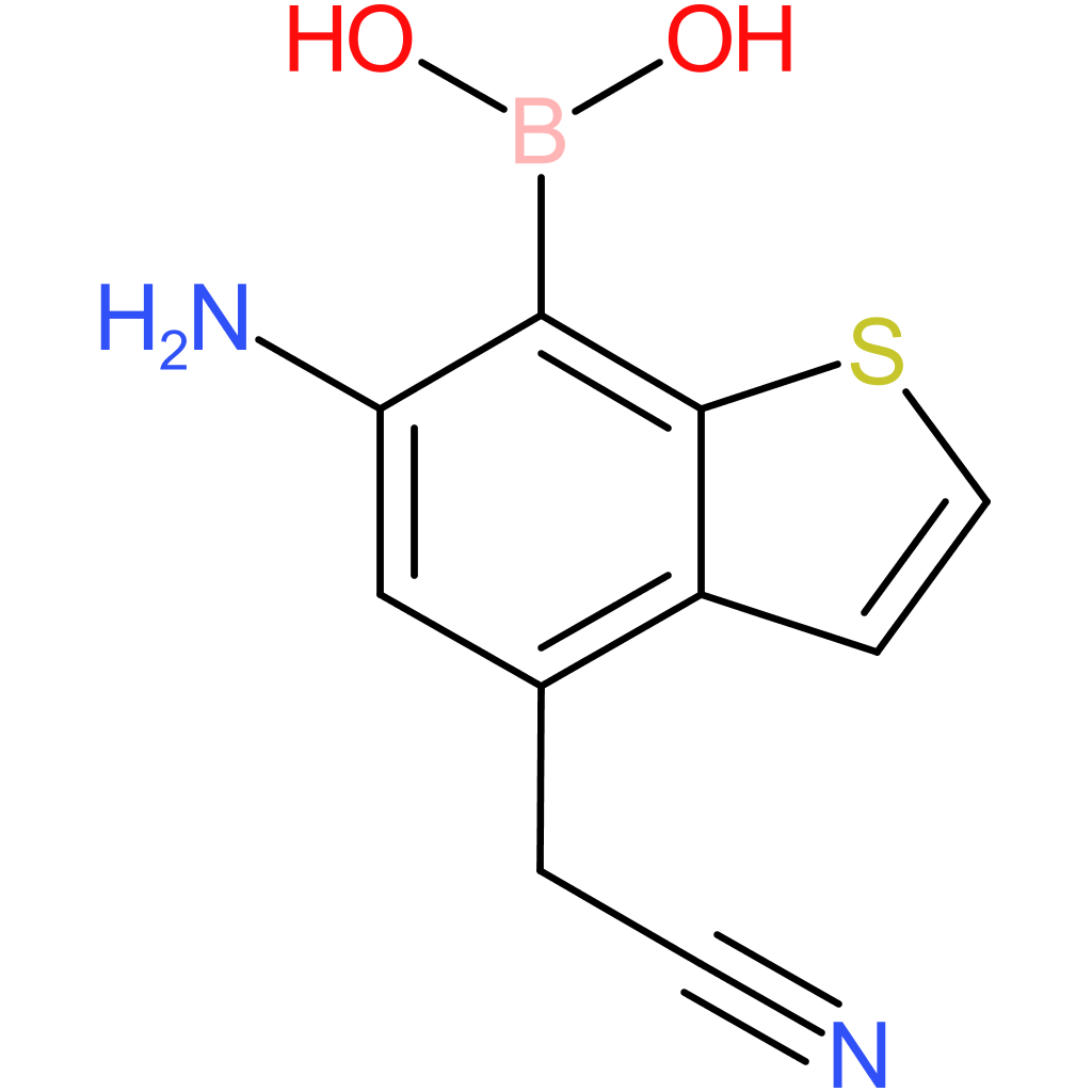 6-amino-7-boronobenzothiophene-4-acetonitrile