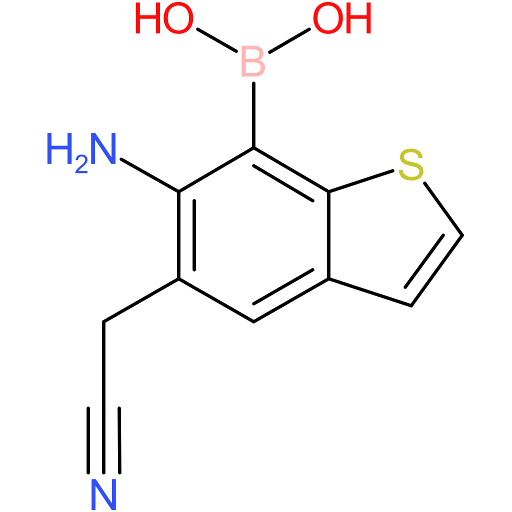 6-amino-7-boronobenzothiophene-5-acetonitrile