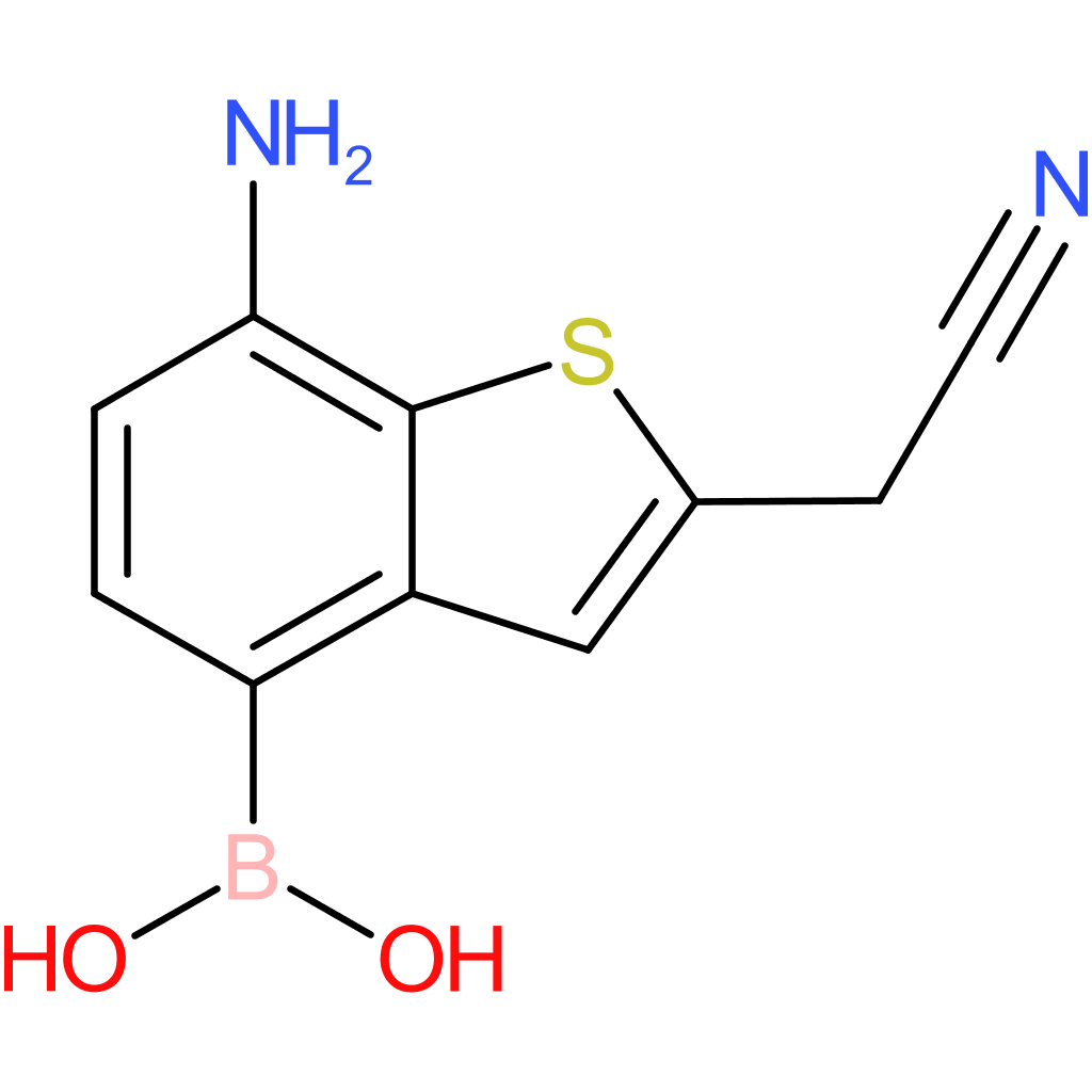 7-amino-4-boronobenzothiophene-2-acetonitrile