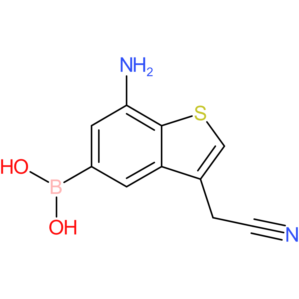 7-amino-5-boronobenzothiophene-3-acetonitrile