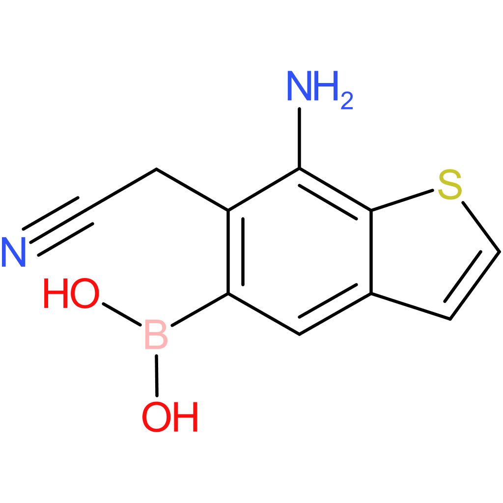 7-amino-5-boronobenzothiophene-6-acetonitrile