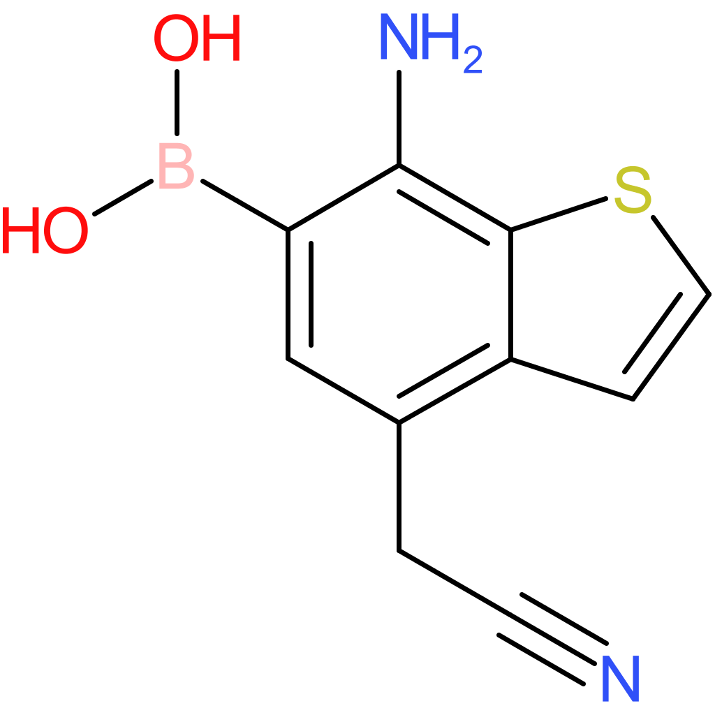 7-amino-6-boronobenzothiophene-4-acetonitrile