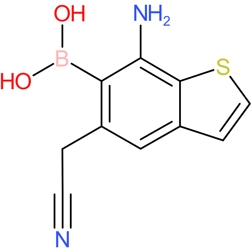 7-amino-6-boronobenzothiophene-5-acetonitrile