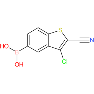 3-chloro-2-cyanobenzothiophene-5-boronic acid