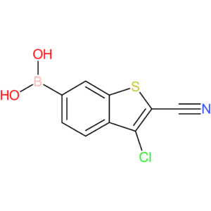 3-chloro-2-cyanobenzothiophene-6-boronic acid