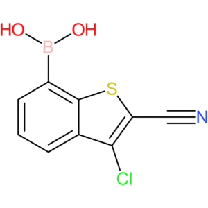 3-chloro-2-cyanobenzothiophene-7-boronic acid