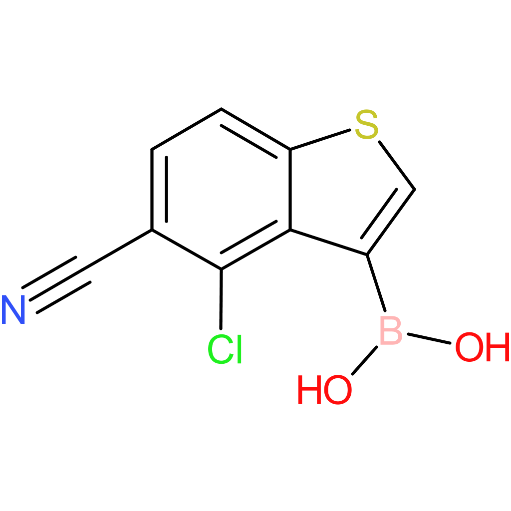 4-chloro-5-cyanobenzothiophene-3-boronic acid