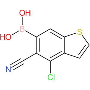 4-chloro-5-cyanobenzothiophene-6-boronic acid